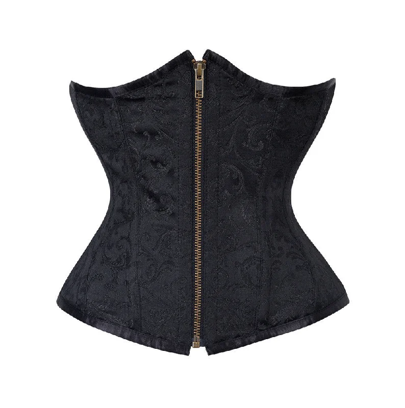 Barbadian Brocade Underbust Corset