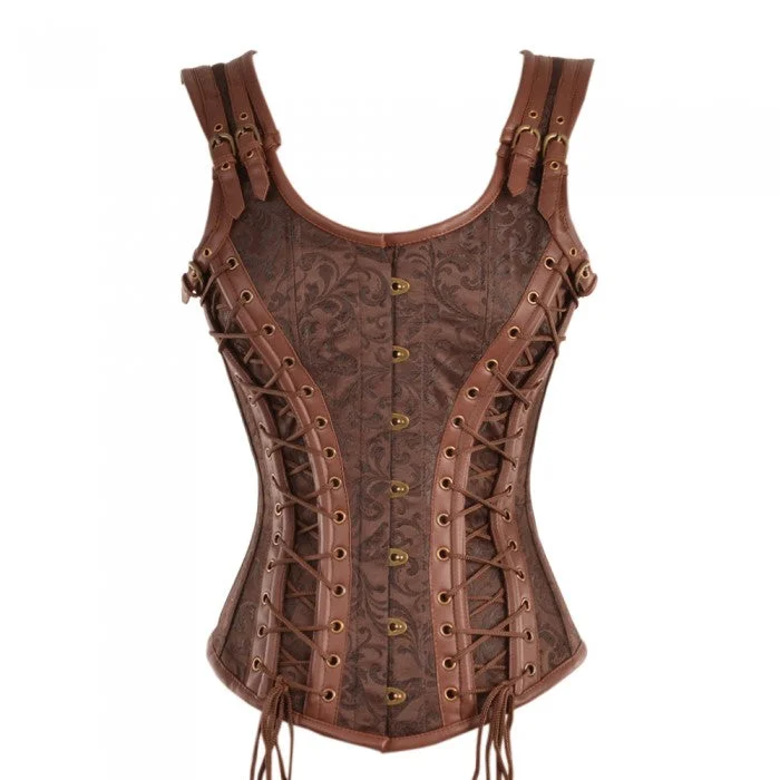 Delle Steampunk Overbust Corset