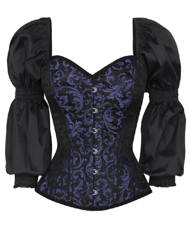 Kseniya Gothic Corset with Attached Sleeve