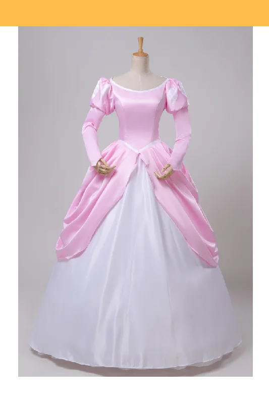 Princess Ariel Classic Pink Little Mermaid Cosplay Costume