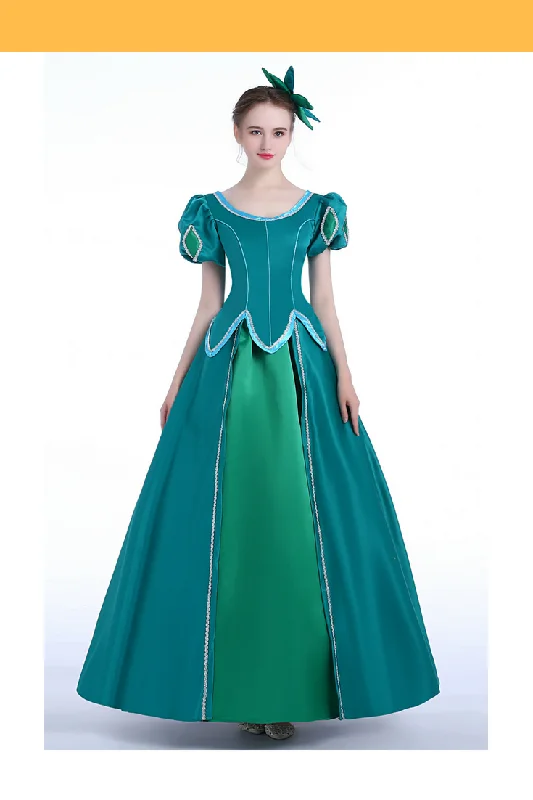 Princess Ariel Emerald Green Little Mermaid Cosplay Costume