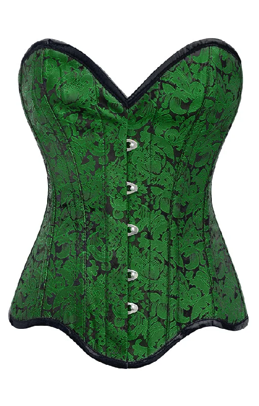 Noomi Brocade Overbust Corset