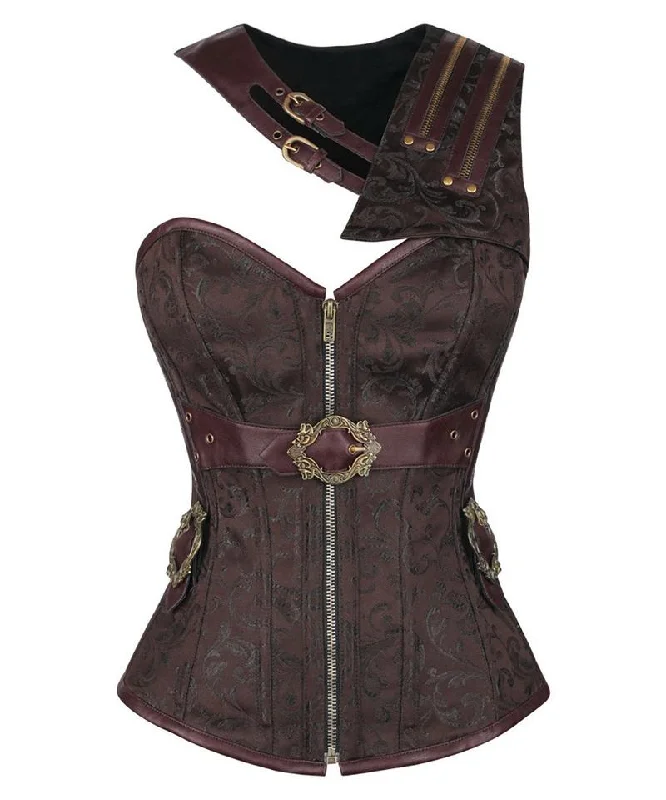 Nyusha Steampunk Overbust Corset with Bolero