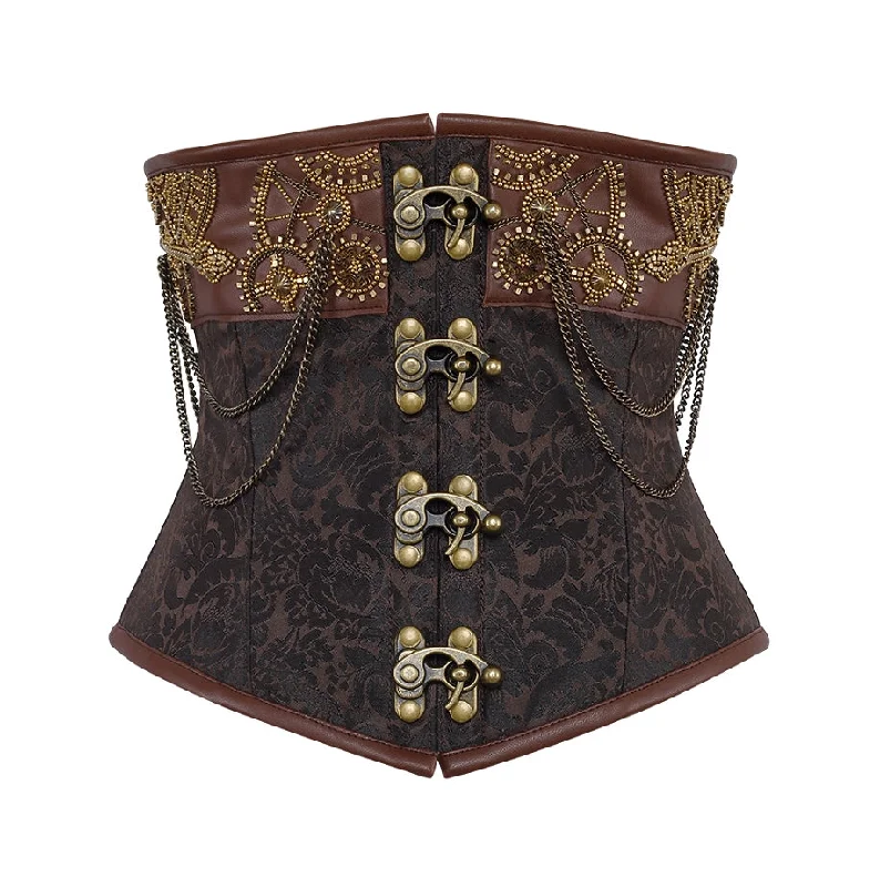 Olsen Steampunk Embroidered Corset