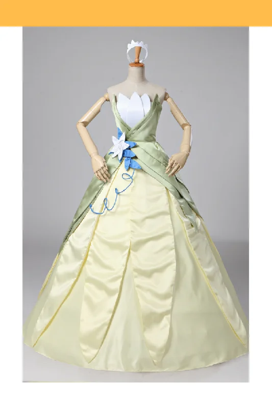 Princess Tiana The Princess and the Frog Classic Satin Cosplay Costume