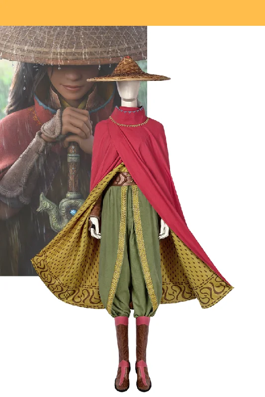 Raya And The Last Dragon Linen Version Cosplay Costume