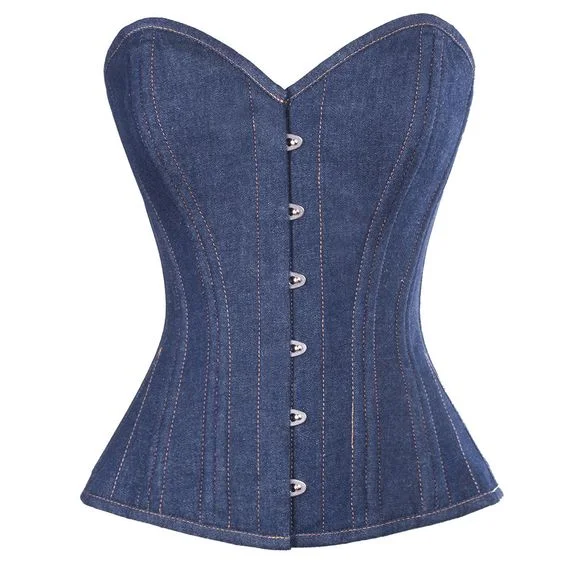 Sciver Denim Overbust Corset