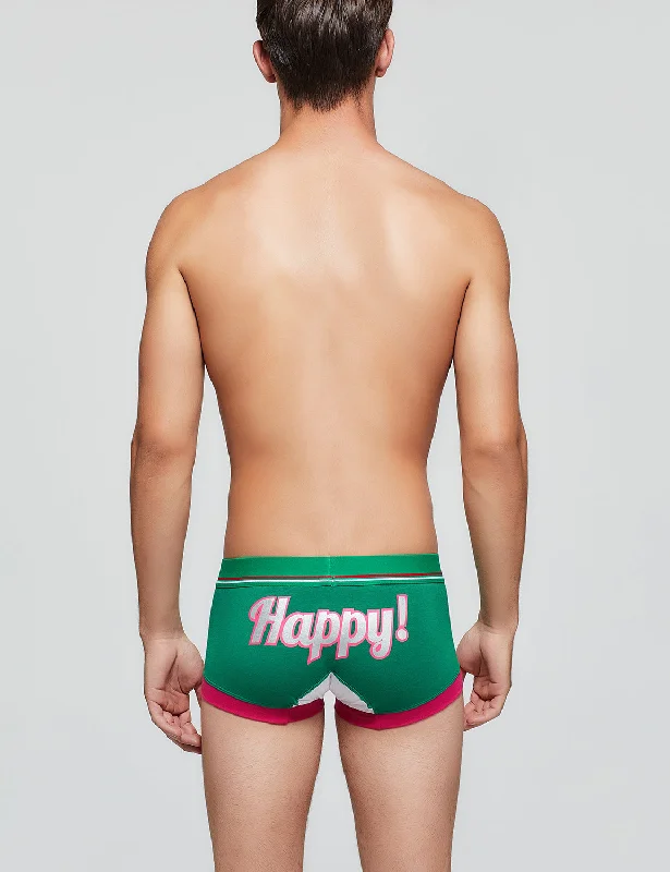 Shiny “Happy” Boxer Brief 90235