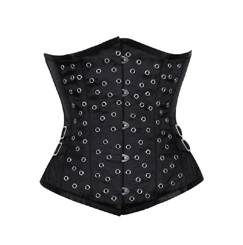 Stephanie Black Gothic Underbust Corset