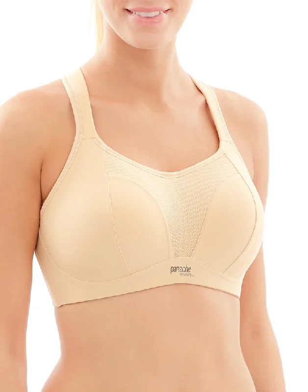 Panache Active Wirefree Sports Bra Latte 7341