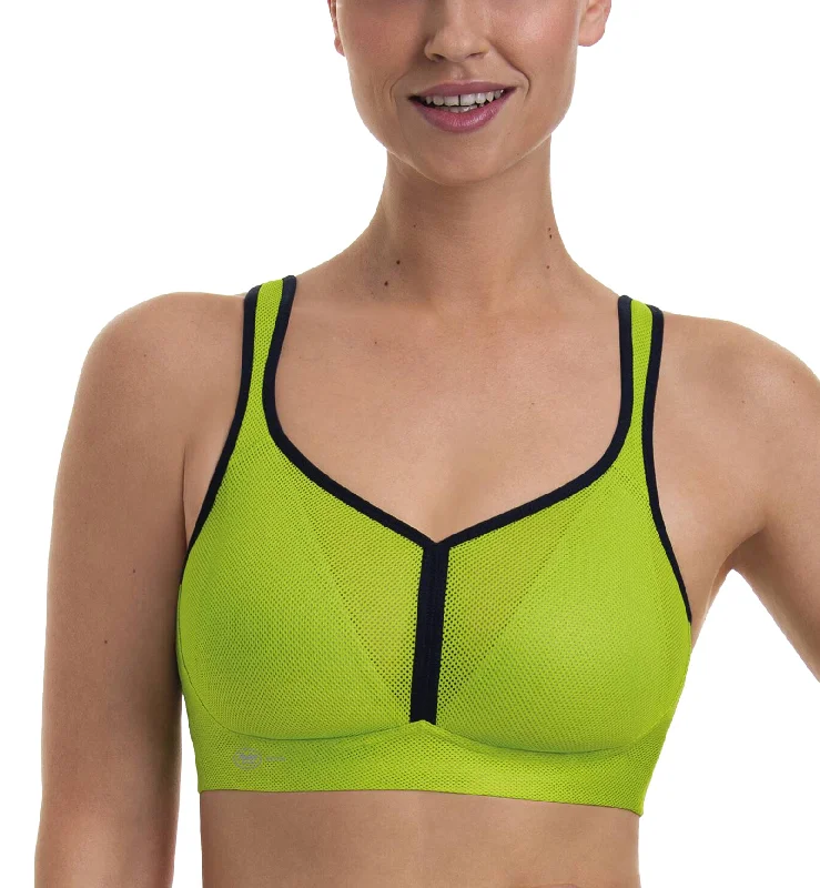 Anita Active Air Control Delta Pad Softcup Sports Bra (5544) - Apple Green