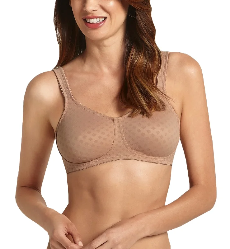 Anita Care Lisa Seamless Jacquard Post Mastectomy Softcup Bra (5726X) - Praline