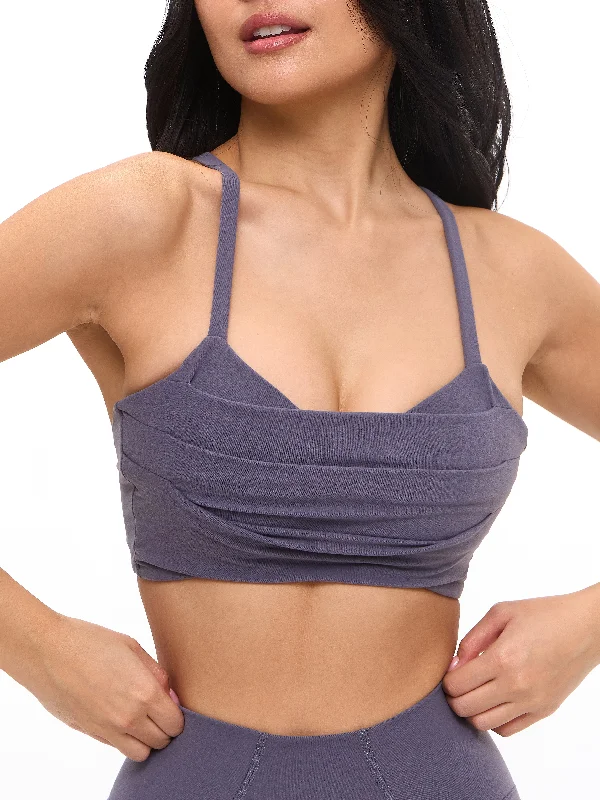 Empire Sports Bra - Hush Berry