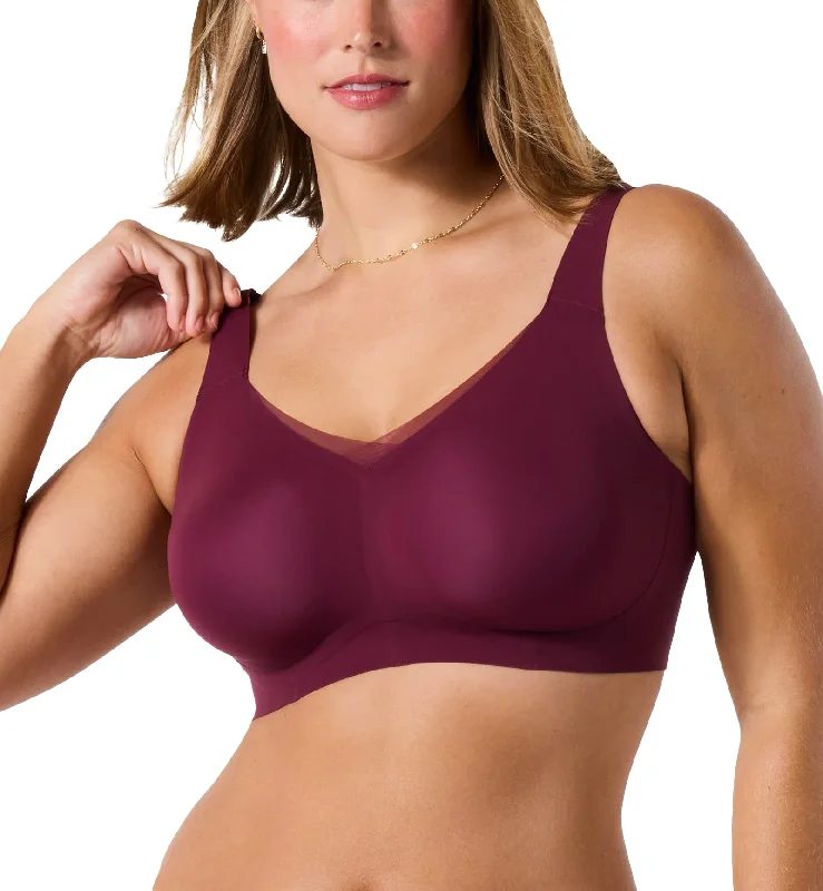 Evelyn & Bobbie Mesh BEYOND Adjustable Bra (1864) - Berry Mesh