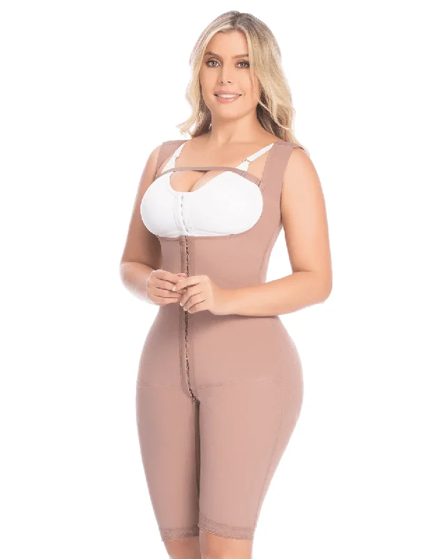 Final Sale Clearance Delie Fajas Knee Length Girdle Fit 360 Sleeve Armhole