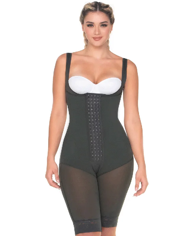 Final Sale Clearance MariaE Fajas Full Leg Bodysuit Shapewear with Rear Lift