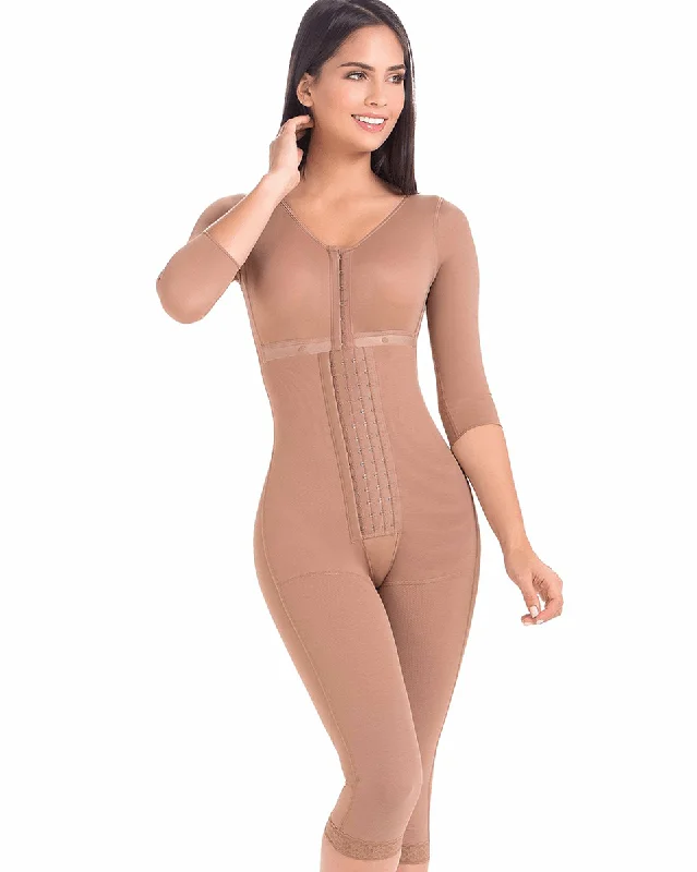 Final Sale Clearance MariaE Fajas Post-Op Full Body Shapewear with Sleeves