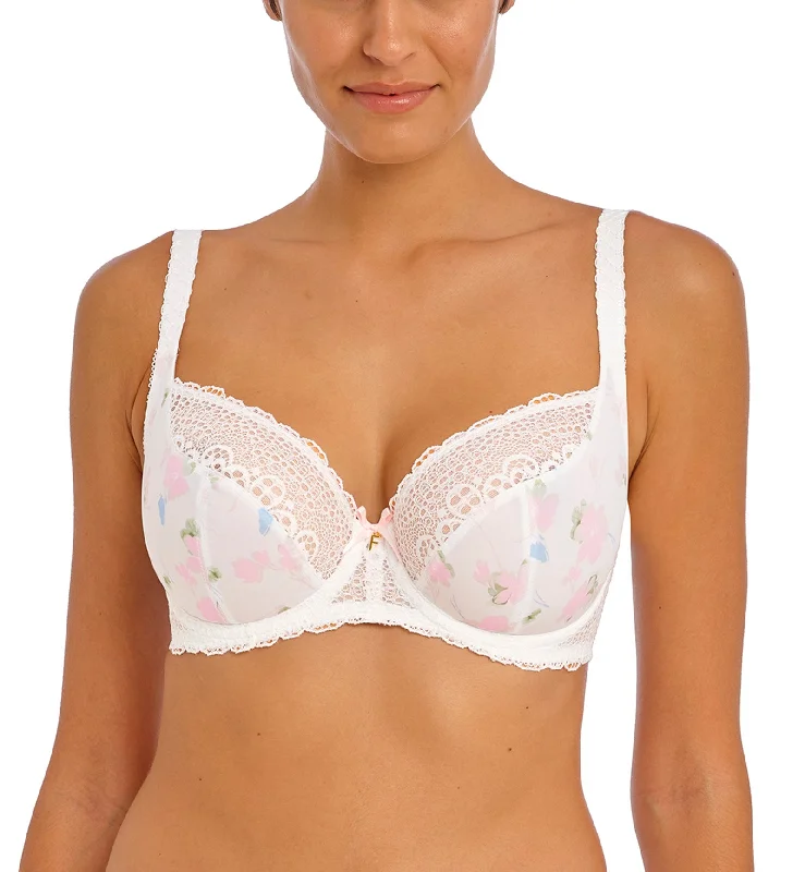 Freya Daydreaming Plunge Underwire Bra (400802) - Flora White