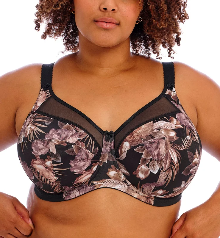 Goddess Kayla Support Underwire Bra (6162) - Dark Tropical