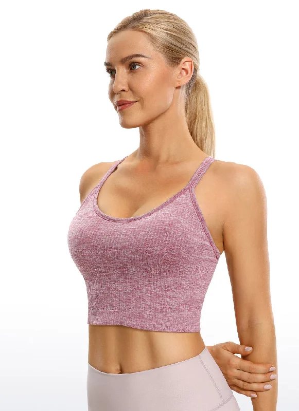 Seamless Longline Bra Y-back