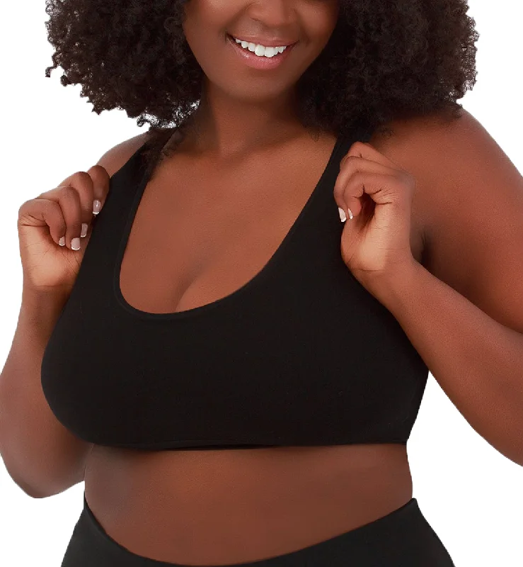 Leading Lady All Around Support Comfort Sports Bra (5504) - Black