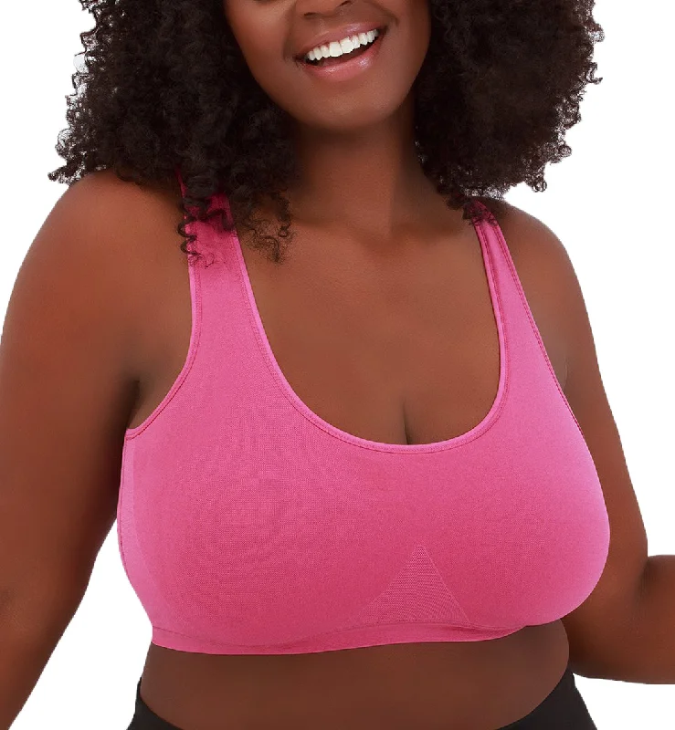 Leading Lady All Around Support Comfort Sports Bra (5504) - Magenta Haze