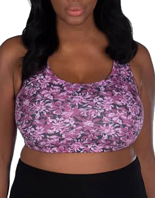 Leading Lady Womens Wirefree Sport Full Figure Bra 514