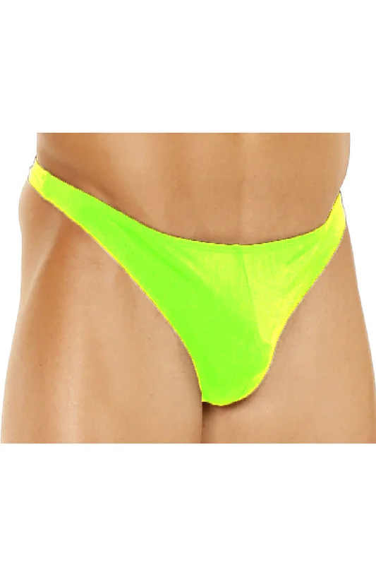 Men's Lime Lycra Thong