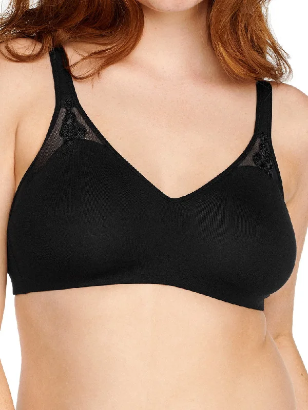 Wellness Elasticup Soft Cup Bra - Black