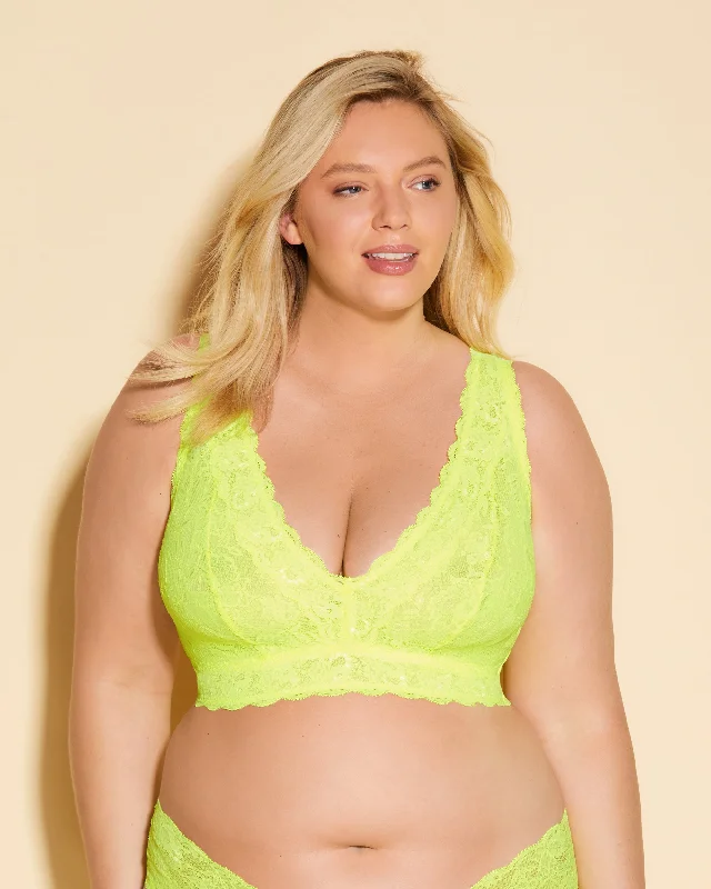 Bralette Longline De Estilo Top Ultra Curvy