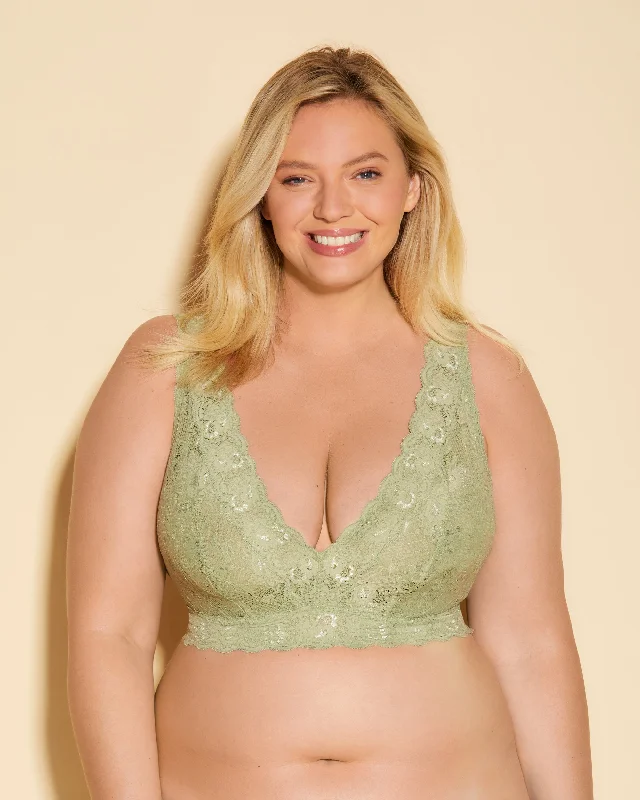 Bralette Longline De Estilo Top Ultra Curvy