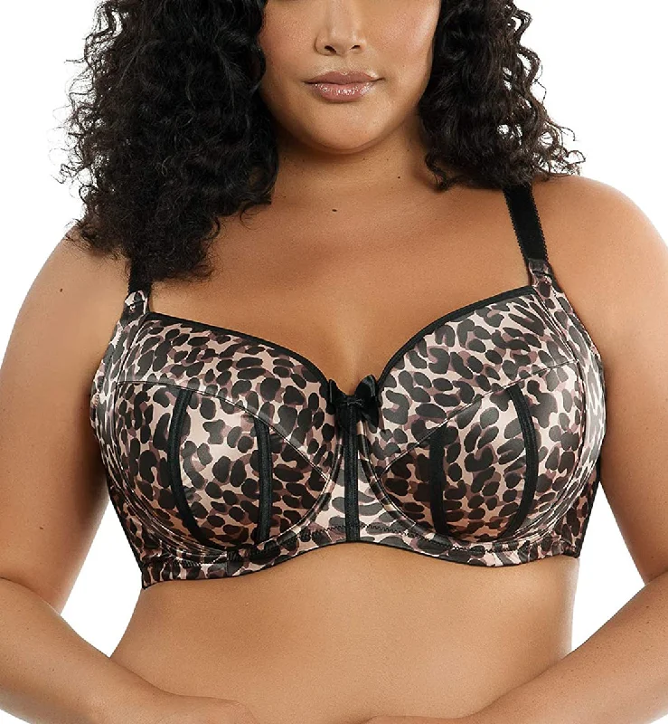 Parfait Charlotte Padded Underwire Bra (6901) - Leopard Brown