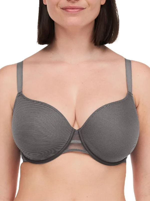 Nais Covering Spacer Bra - Graphite