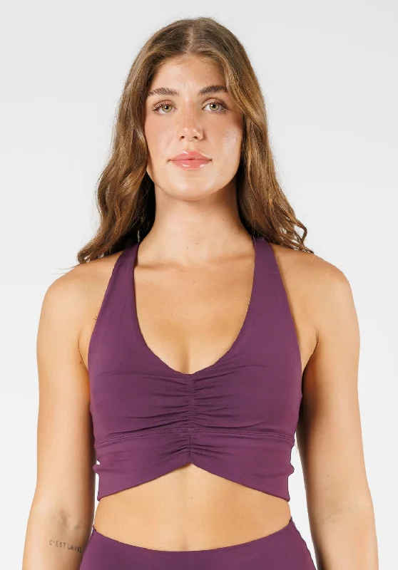 Reluna Ruched Bra Wildberry