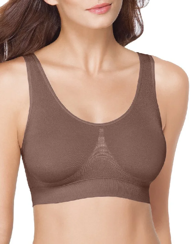 Wacoal B-Smooth Wirefree Bralette with Removable Pads Deep Taupe 835275