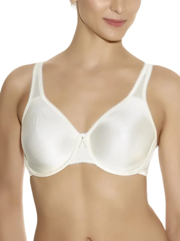 Basic Beauty Full Figure Underwire Bra - Ivory