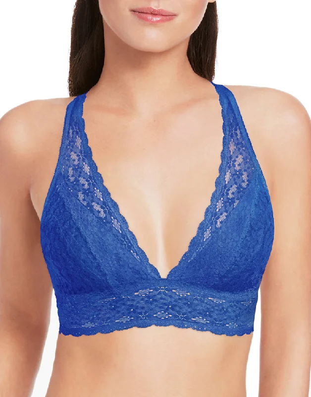 Wacoal Halo Lace Soft Cup Bralette Dazzling Blue 811205