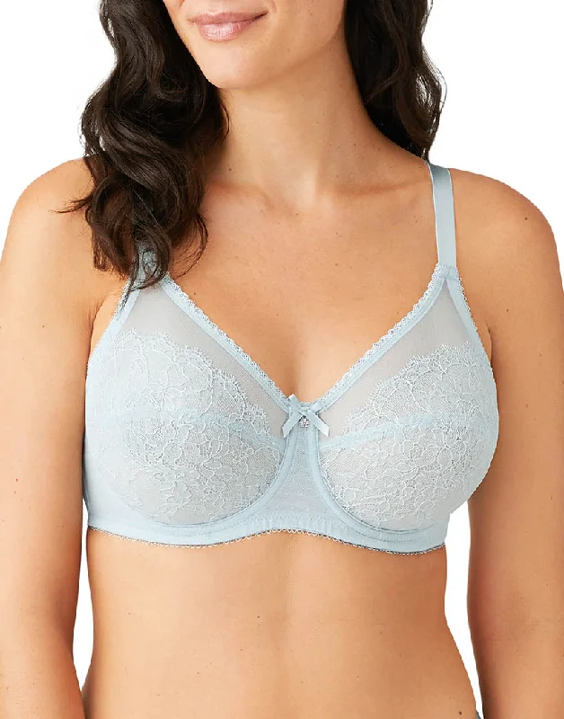 Wacoal Retro Chic Underwire Bra Cloud Blue 855186